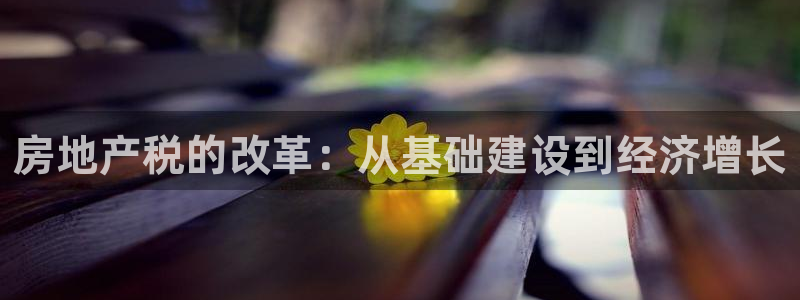 和记娱答疑h88285官网：房地产税的改革：从基础建设到经济