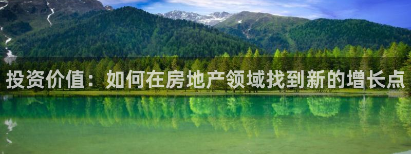 和记国际官网电话：投资价值：如何在房地产领域找到新的增长点