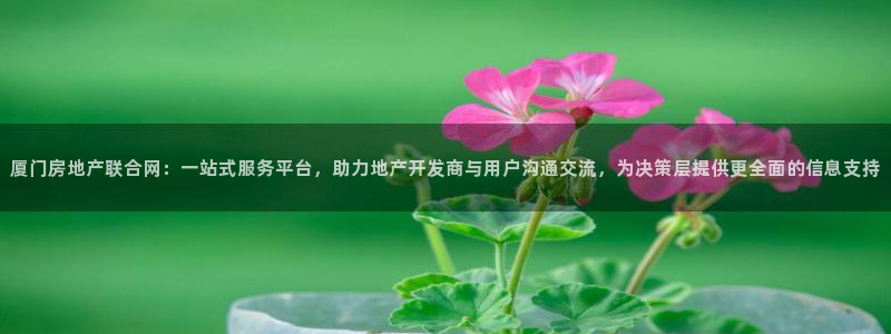 和记娱就问h88285官网：厦门房地产联合网：一站式服务平台