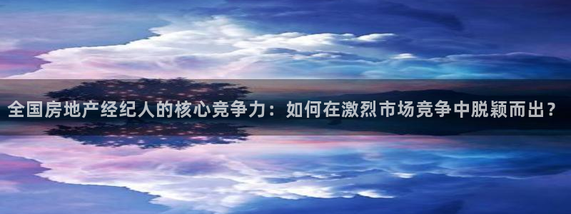 江苏和记伟业官网：全国房地产经纪人的核心竞争力：如何在激烈市