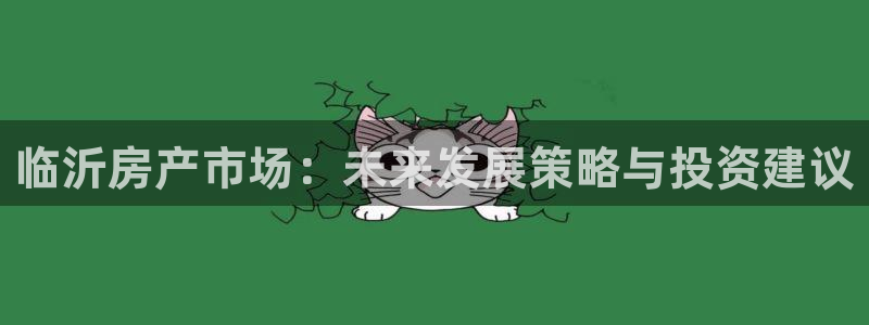 和记怡情官网入口：临沂房产市场：未来发展策略与投资建议