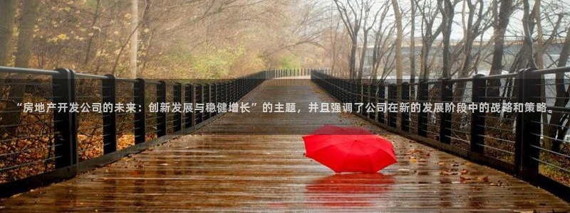 和记餐厅官网：“房地产开发公司的未来：创新发展与稳健增长”的