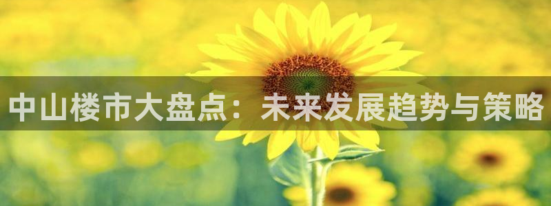 广州和记黄埔官网：中山楼市大盘点：未来发展趋势与策略