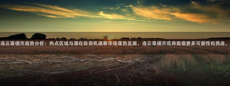 和记电讯香港官网：连云港楼市趋势分析：热点区域与潜在投资机遇