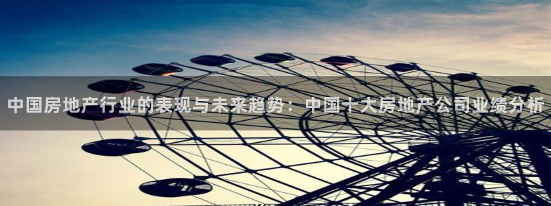 和记官网手机版：中国房地产行业的表现与未来趋势：中国十大房地