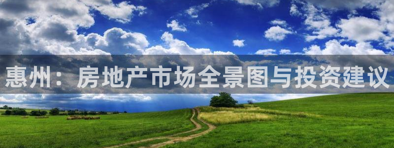 和记备用官网：惠州：房地产市场全景图与投资建议