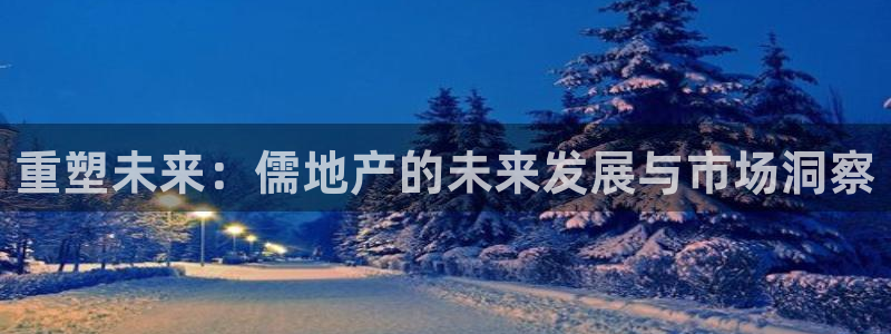 和记手机版官网：重塑未来：儒地产的未来发展与市场洞察