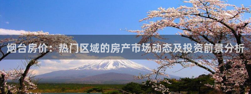 香港和记3台官网：烟台房价：热门区域的房产市场动态及投资前景