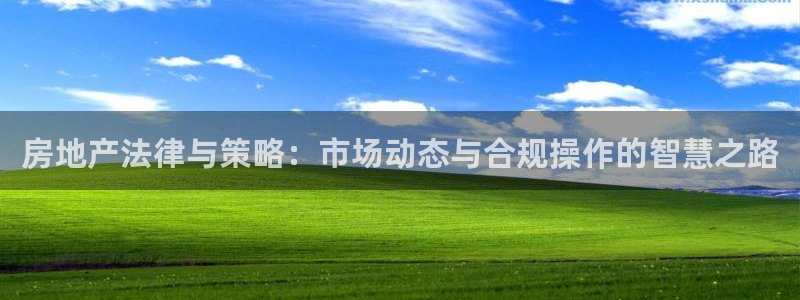和记app官网登录：房地产法律与策略：市场动态与合规操作的智